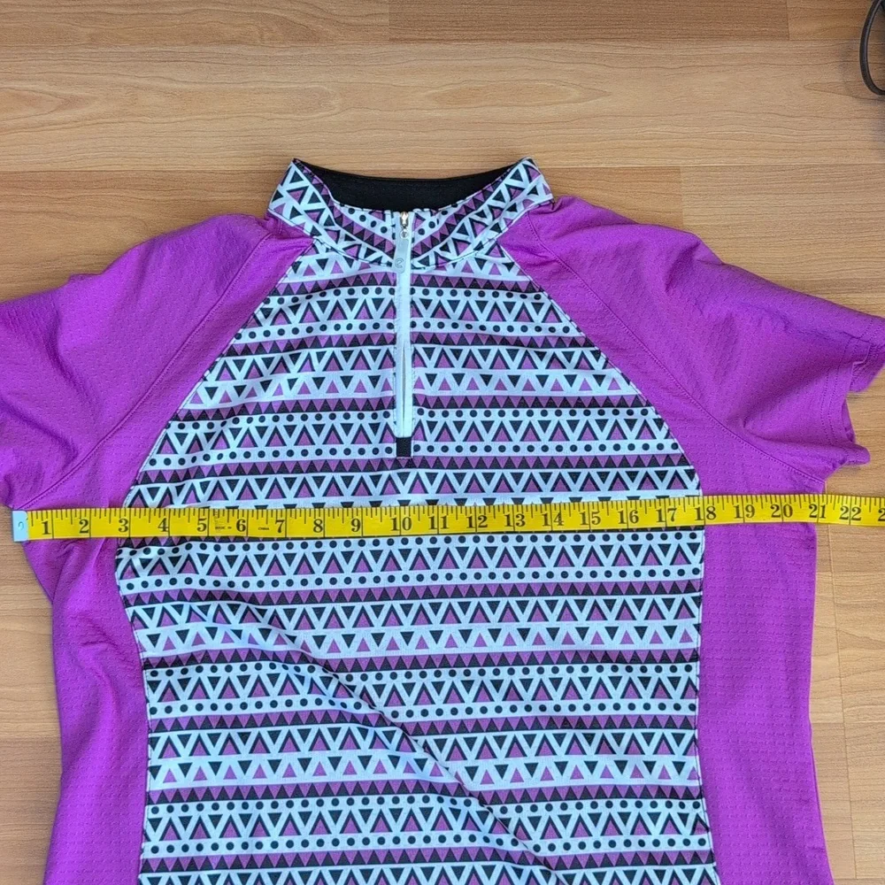 Bette & Court Women's Short Sleeve Golf Top Size L - Picture 4 of 7